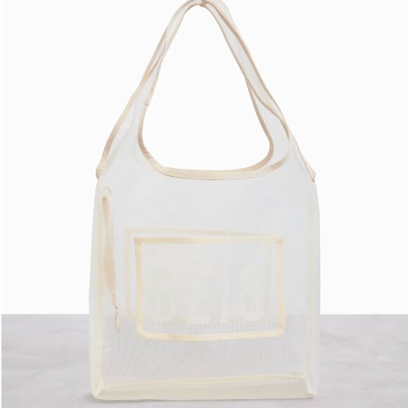 BEIS Handbags - BÉIS The Toke Tote in Beige